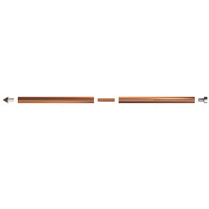 Pure Copper Earth Rod – Internal Threaded